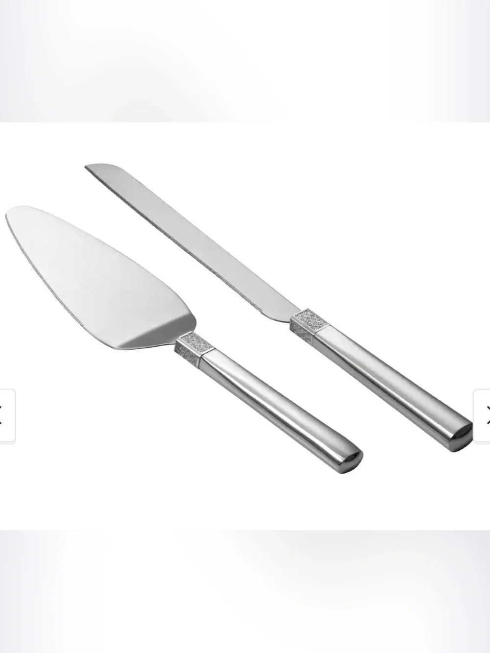 Waterford Lismore Diamond Collection Cake Knife & Server Set